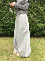 マイルカーブド ツーポケット スウェットパンツ (6c)
