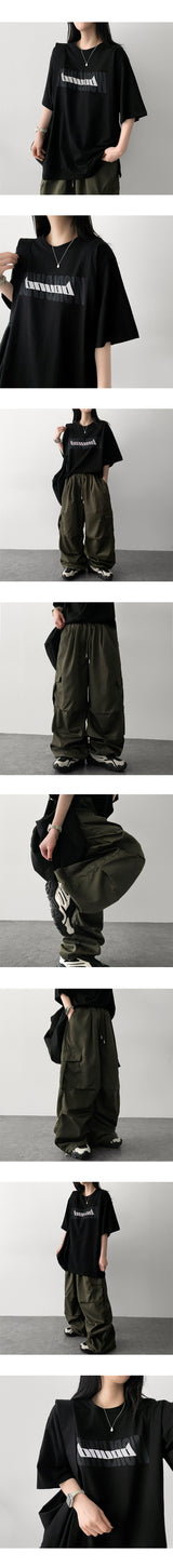 Mita Box fit Slit Short Sleeve T-shirt