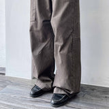 レトロ ウォッシュド シルエット カーゴパンツ