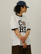 LE Patch Crop STAR 1/2 T