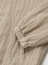 ストリングフーディーウィンドブレーカー_ブラック