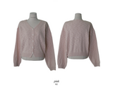 Kaya Cotton Mix Knit Cardigan (4color)