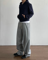 Drop Curved Bonded Sweatpants