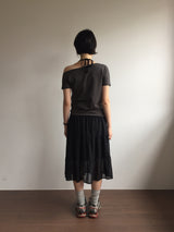 ボーントゥービーオフショルダーTシャツ (2color)