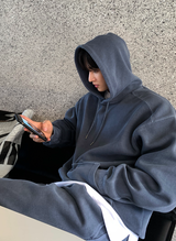 Nade Pigment Double Middle Hoodie (High Quality)