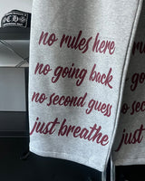 HX lettering parachute sweatpants (3C)