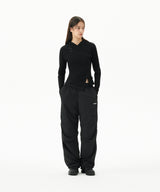 CURVED SLIM HOODIE