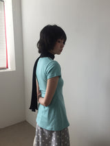 フレアクルーネックTシャツ (4color)