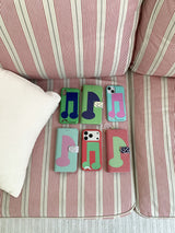 [walletcase] グリーンミュージックノート
