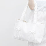 Arina Shirring Ribbon Shoulder Bag