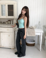 Popsicle Striped Lace Sleeveless