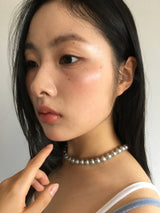 ブラックパールネックレス (1color)