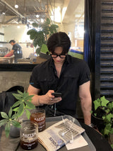 Look オファードホックロールアップマッスルフィットナイロンショートスリーブシャツ
