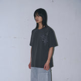 Untitled Starrynight Pigment Wash Short Sleeve Washed Black