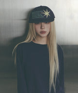 ボタン ロールアップ ルーズフィット ロングスリーブ [Navy]