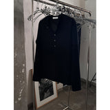 [S/S] ディープマッスルヘンリーネックニットスリーブ(3color)