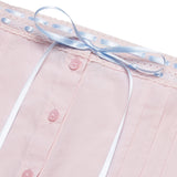 Ribbon Frill Sleeveless (Pink)