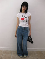 DOT LOGO TEE (WHITE)