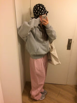 [ORIGINAL] ROSE Pintuck Cotton Pants