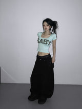 hollyhock camo baby top (5 color)