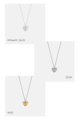 heart shell silver925 necklace GD