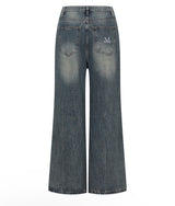 MOVA WASHING DAMAGE DENIM PANTS (3COLOR)