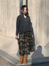 HENLEY ANORAK SWEATER (5C)