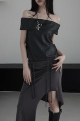 glow off shoulder top (2color)