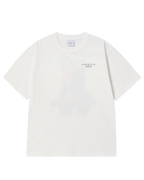 25FW ACベアベーシックロゴ半袖Tシャツ クリーム