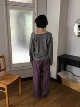 ボヤ ストリング ボタン パンツ (2color)