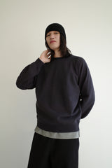 Wool jogger pants, Black