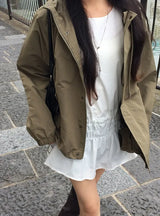 Miao Banding Strap Layered Mini Long Sleeve One Piece