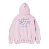 24FW ワールドツアースクリプトロゴフーディー ピンク