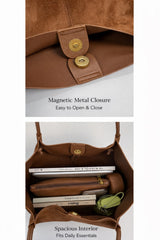 Suede Dot Bag (with Pouch)