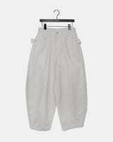 ケリースタッドストラップバルーンフィットコットンロングパンツ