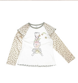 ドリームフラワーベースTシャツ グリーン