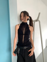STUD BALLOON WIDE PANTS (2C)