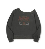 26FW★アモールキャット ピグメント スウェットシャツ