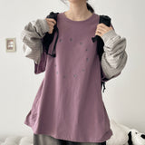 Star Pattern Layered Sweatshirt (4 colors) H&L
