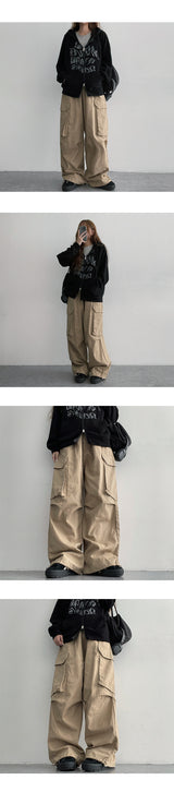 Polts Balloon Wide Cargo Pants (3 colors)