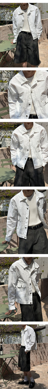 [S/S] Tin nylon crop jacket(3color)