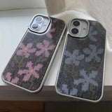 WILDFLOWERS MOHAIR EPOXY CASE - BLUE