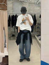 [A-T0259] チルキャット半袖Tシャツ (2タイプ)