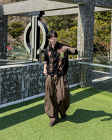 Riden Side Pintuck Wide Slacks