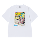 25SS シーサイドリゾートオパンチュウサギ半袖Tシャツ ホワイト