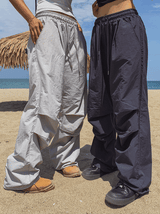 [U-BASIC] All-Day Parachute Nylon Pants