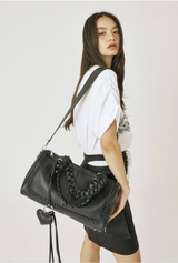 Braid bag - black  
