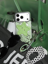 Lime candy button tok, Mag safe
