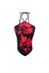 FLUTTER HALTERNECK / RED