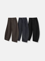 Eisanne Non-Fade Curved Denim Pants 3C